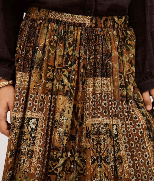 Skirt Pisca - Ocre