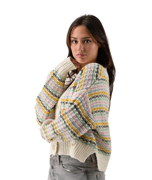 Caleb Cardigan - Ecru