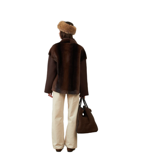 Veste Yana - Chocolat