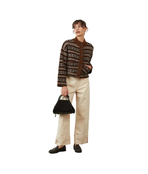 Gilet Brigitta - Chocolat
