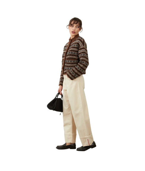 Gilet Brigitta - Chocolat