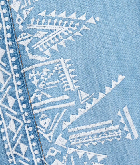 Laura Blouse - Light Used Blue
