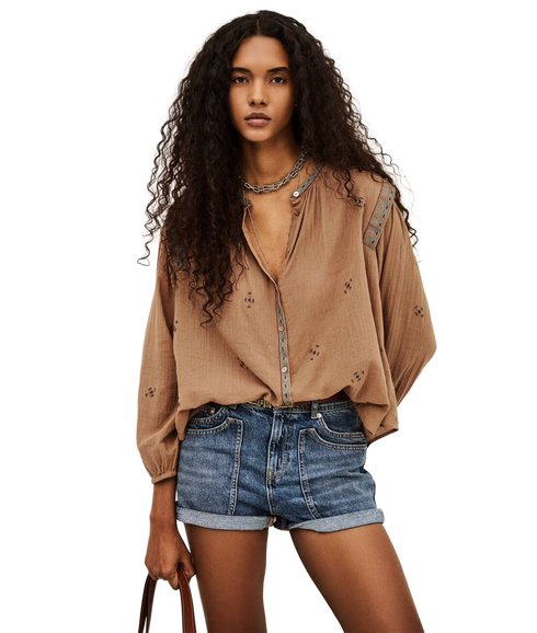 Dalila Blouse - Sable