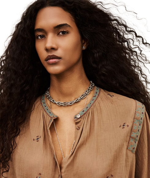 Dalila Blouse - Sable