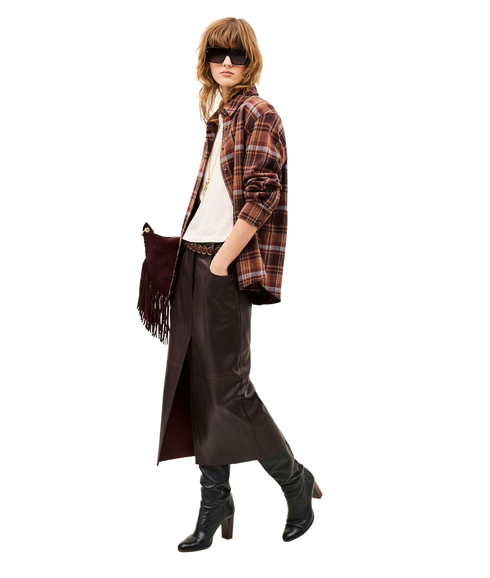 Solene Skirt - Aubergine