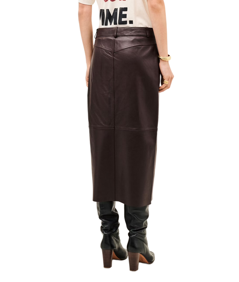 Solene Skirt - Aubergine