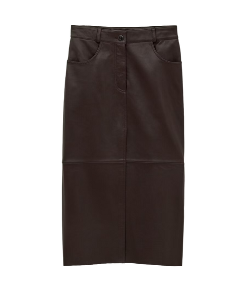 Solene Skirt - Aubergine