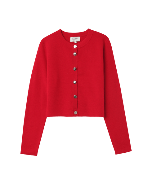 Nebel Cardigan - Red