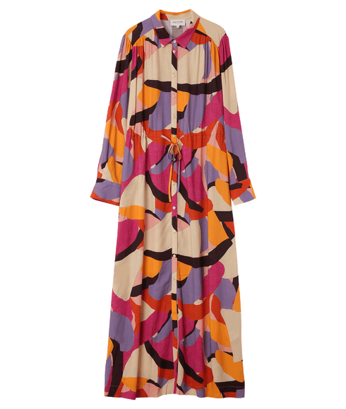 Noela Long Dress - Multi
