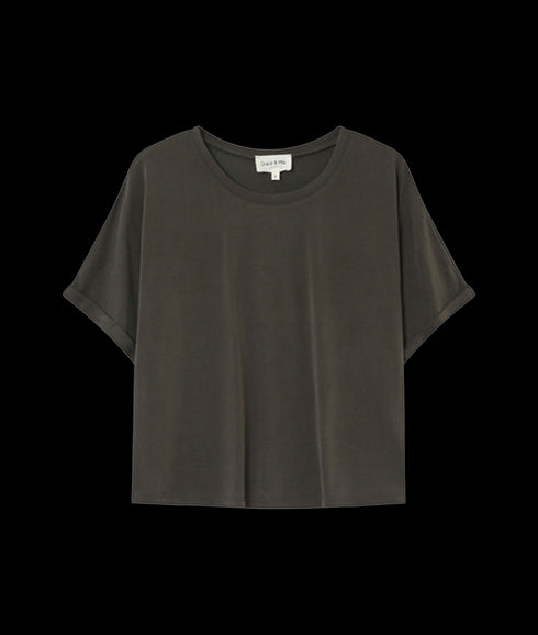 Relaxed Top - Kaki