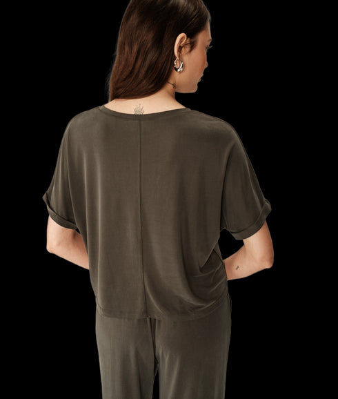 Relaxed Top - Kaki