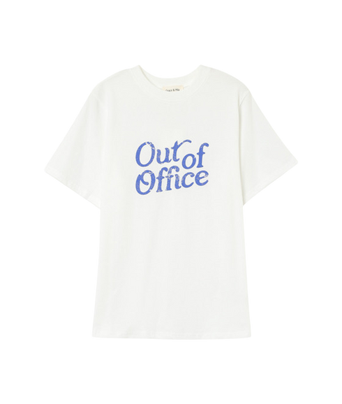 Out of Office Tee - Ecru