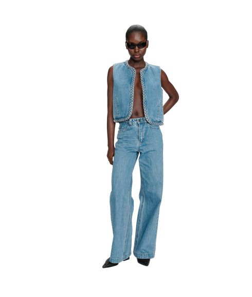 Verona Top - Light Blue