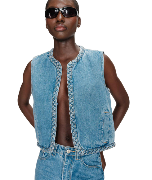 Verona Top - Light Blue
