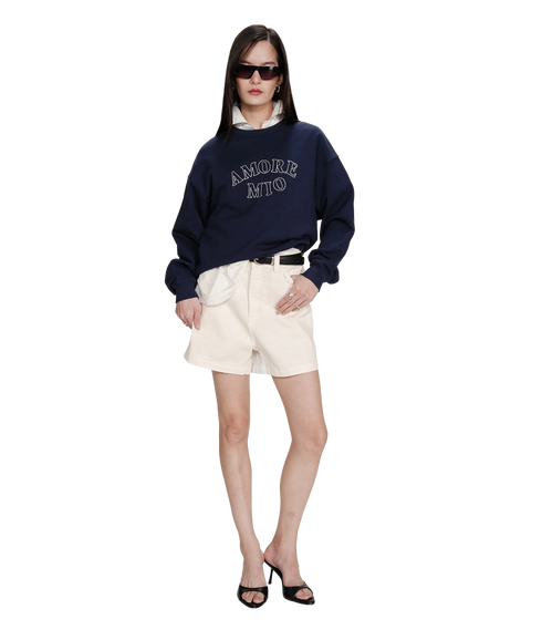 Valino Amore Mio Sweatshirt - Marine
