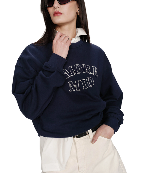 Valino Amore Mio Sweatshirt - Marine