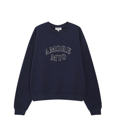 Valino Amore Mio Sweatshirt - Marine