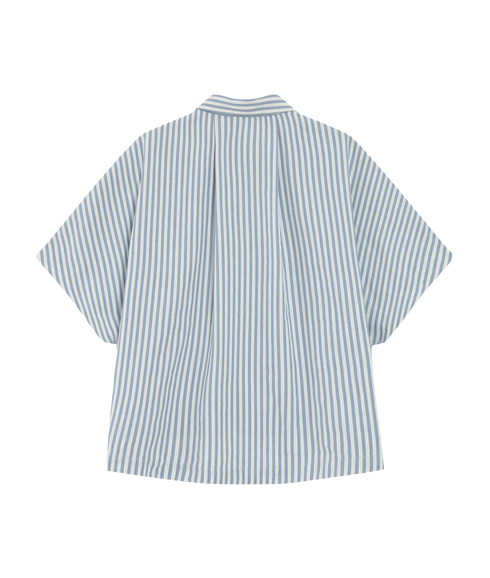 Vercia Stripe Shirt - Bleuet