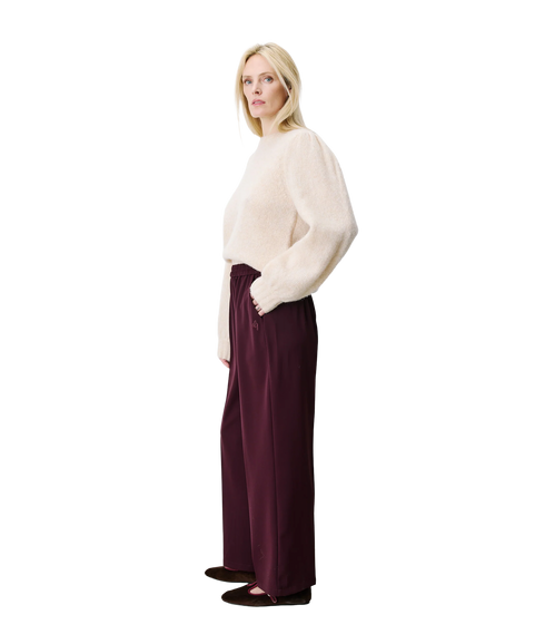 Noblesse Pull On Pants - Aubergine