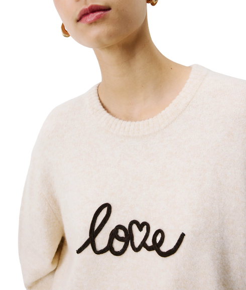 Aubin 'Love' Sweater - Sable