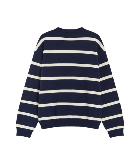 Ashford Stripe Sweatshirt - Marine