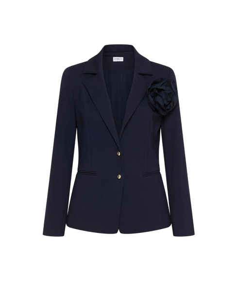 Ritmo Jersey Jacket - Navy