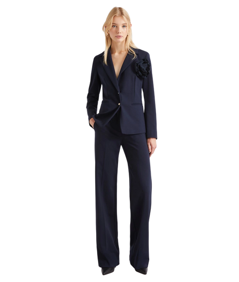 Ritmo Jersey Jacket - Navy