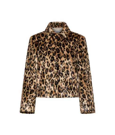 Angel Jersey Jacket - Camel Spotted