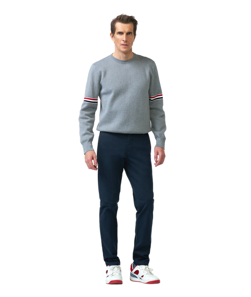 Fairtrade Slim Fit Cotton Chino - Navy