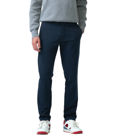 Fairtrade Slim Fit Cotton Chino - Navy