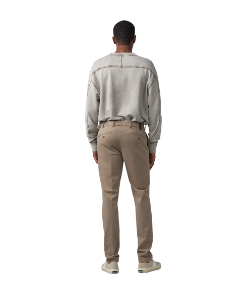 Fairtrade Slim Fit Cotton Chino - Stone