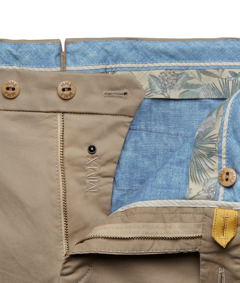 Fairtrade Slim Fit Cotton Chino - Stone