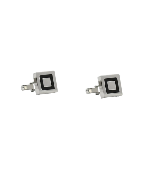 B-Squared Frame Cufflinks - Silver