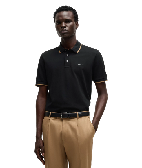 Parlay Polo Shirts - Black