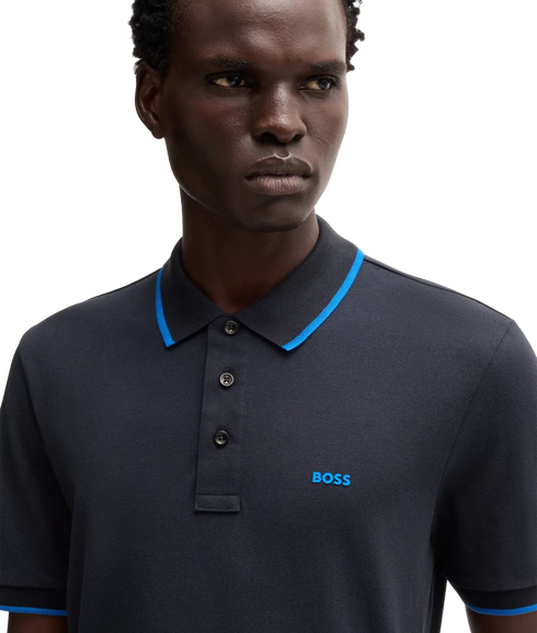 Parlay Polo Shirts - Navy