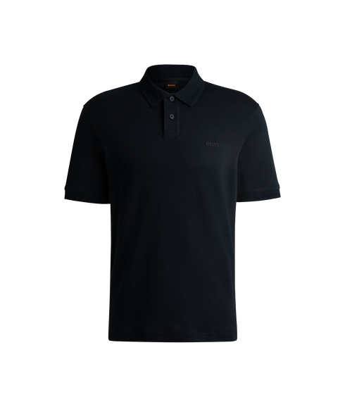 Interlock Polo Shirts - Navy