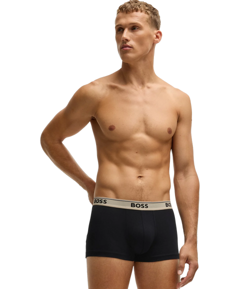 Style Trunk 3P Power Underwear - Black
