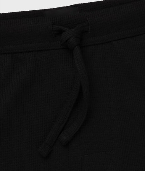 Waffle Shorts Shorts - Black