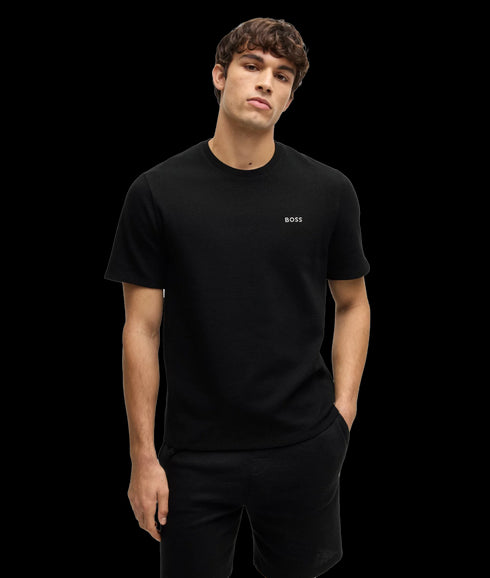 Waffle T-Shirt T-Shirts - Black