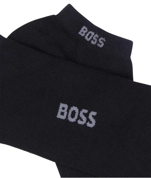 Logo Bamboo Socks - Black
