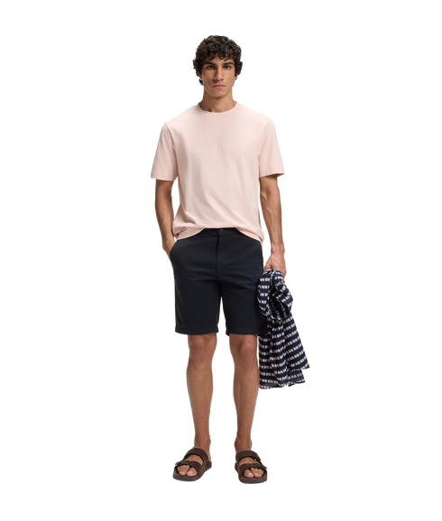 Slim Chino Shorts - Dark Blue