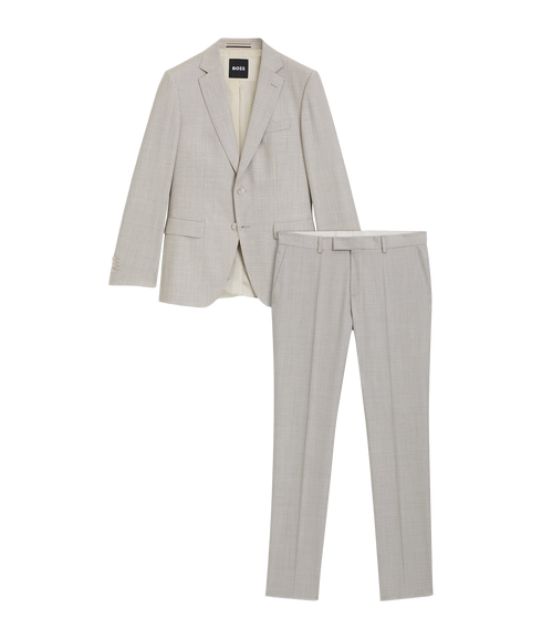 Huge 2 Piece Suit - Open White