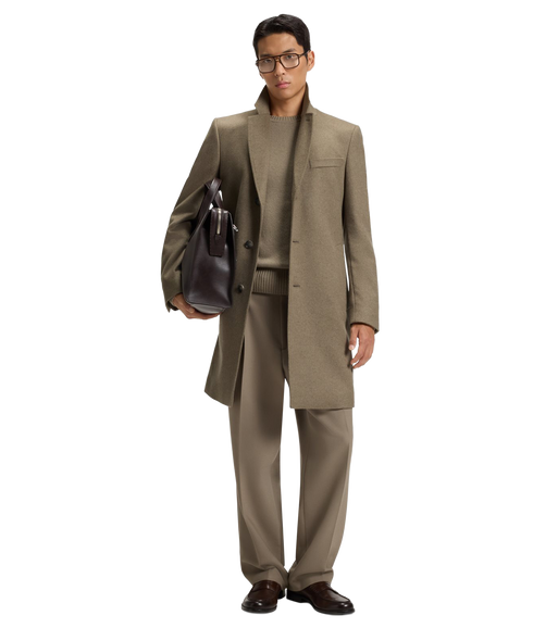 Hyde Coat - Open Brown