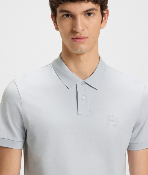 Passenger Polo Shirt - Light/Pastel Grey