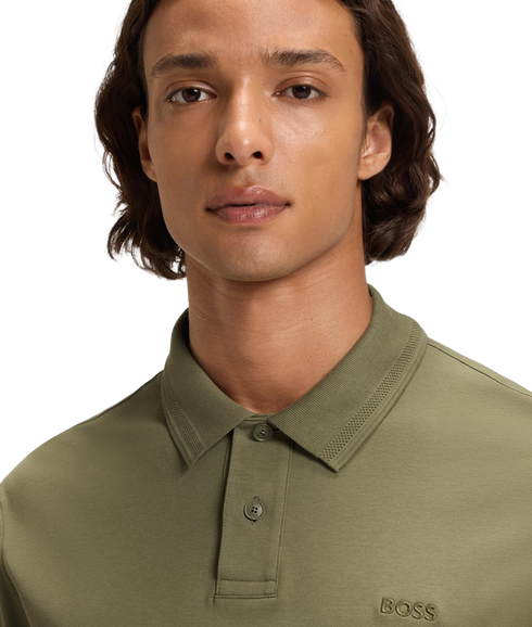 Interlock Polo Shirt - Open Green