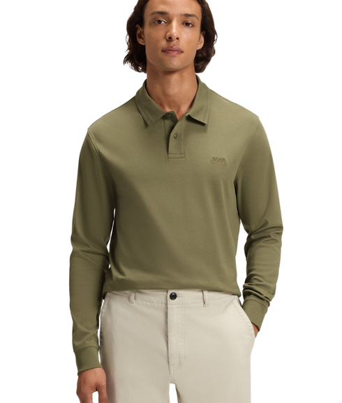 Interlock Polo Shirt - Open Green