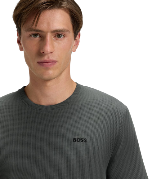 Waffle T-Shirt - Open Green