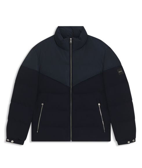 Clanello Coat - Dark Blue