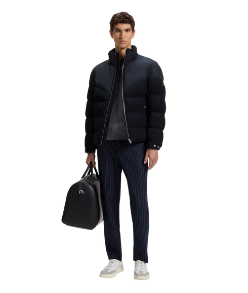 Clanello Coat - Dark Blue