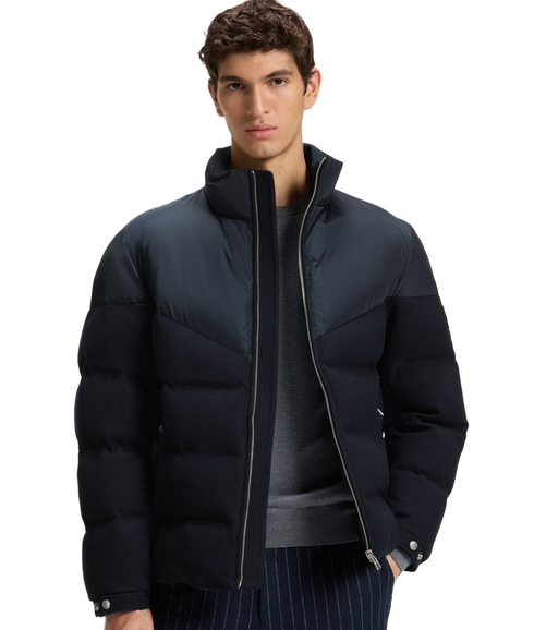 Clanello Coat - Dark Blue